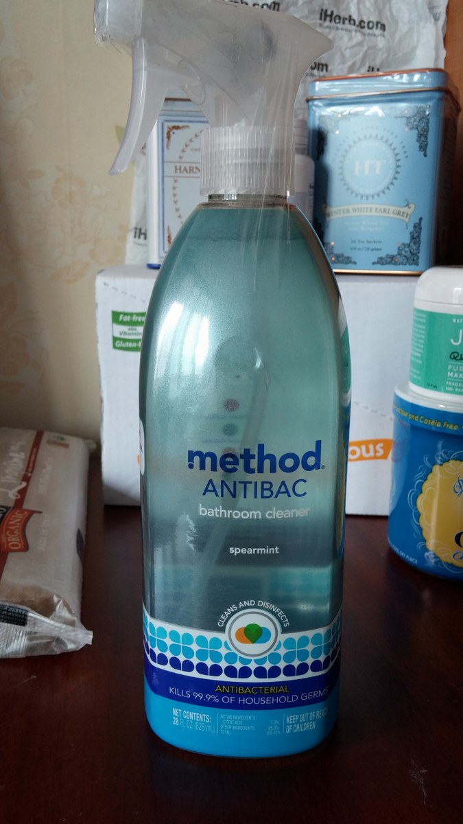아이허브 욕실세정제-Method, Antibac, Bathroom Cleaner, Spearmint, 28 fl oz (828 ml)